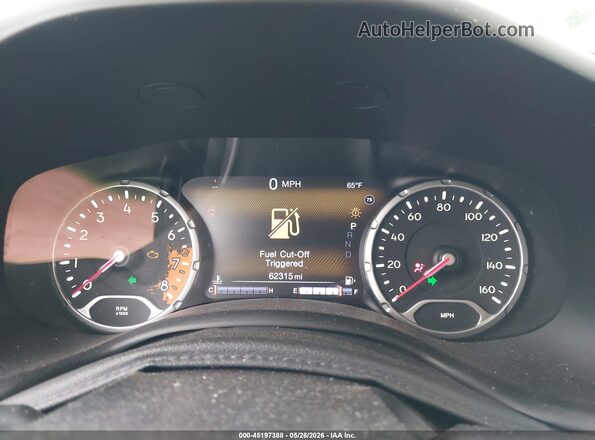 ZACCJBCTXGPC61023 2016 JEEP RENEGADE Gray Widok tylnych siedzeń