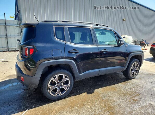 ZACCJBCTXGPD70789 2016 JEEP RENEGADE Black Задня права чверть
