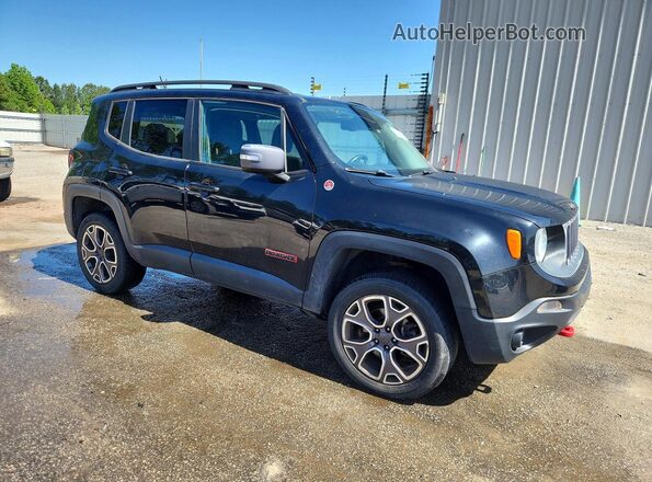 ZACCJBCTXGPD70789 2016 JEEP RENEGADE Black Передня права чверть