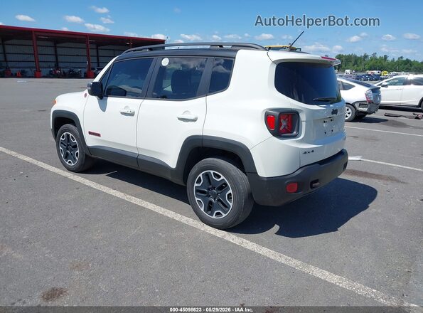 ZACCJBCTXGPD87673 2016 JEEP RENEGADE White უკანა მარცხენა