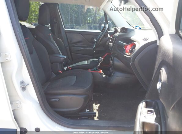 ZACCJBCTXGPD87673 2016 JEEP RENEGADE White წინა სალონის ხედი