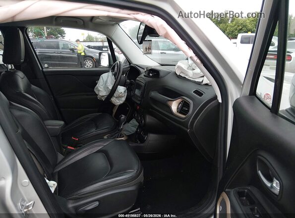 ZACCJBDB5HPE50895 2017 JEEP RENEGADE Silver Вид салону спереду