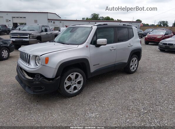 ZACCJBDB5HPE50895 2017 JEEP RENEGADE Silver Передня ліва чверть