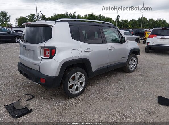 ZACCJBDB5HPE50895 2017 JEEP RENEGADE Silver Задня права чверть