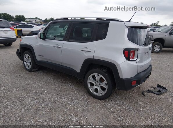 ZACCJBDB5HPE50895 2017 JEEP RENEGADE Silver Задня ліва чверть