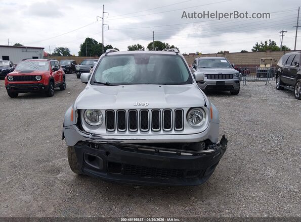 ZACCJBDB5HPE50895 2017 JEEP RENEGADE Silver Вид щитка приладів