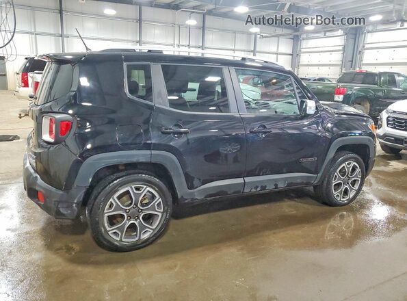 ZACCJBDB7HPF77535 2017 JEEP RENEGADE Черный Задняя правая четверть