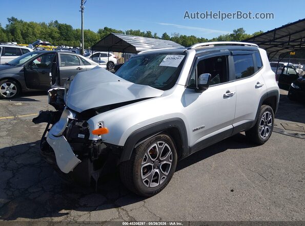 ZACCJBDT7GPC75668 2016 JEEP RENEGADE Silver Vista tres cuartos delantera izquierda