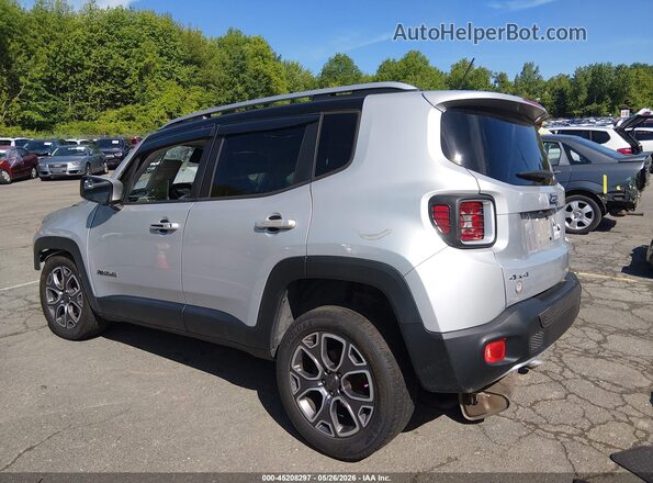 ZACCJBDT7GPC75668 2016 JEEP RENEGADE Silver Trasero izquierdo