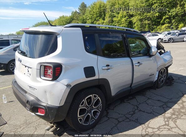 ZACCJBDT7GPC75668 2016 JEEP RENEGADE Silver Trasero derecho