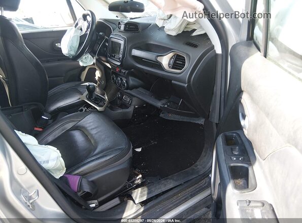 ZACCJBDT7GPC75668 2016 JEEP RENEGADE Silver Vista interior delantera