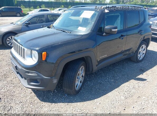 ZACCJBDT8GPD02098 2016 JEEP RENEGADE Черный Передняя левая четверть