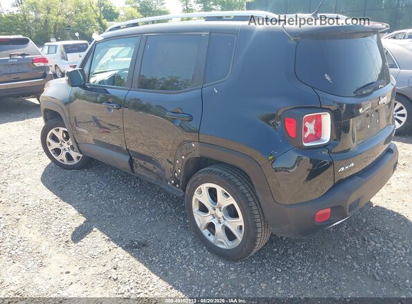 ZACCJBDT8GPD02098 2016 JEEP RENEGADE Черный Задняя левая четверть