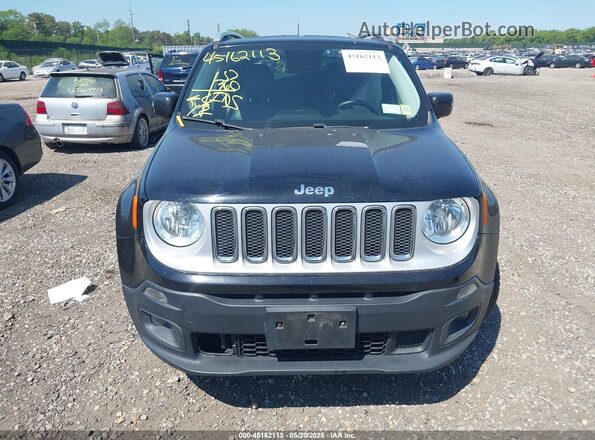 ZACCJBDT8GPD02098 2016 JEEP RENEGADE Черный Вид щитка приборов