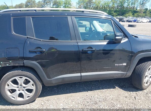 ZACCJBDT8GPD02098 2016 JEEP RENEGADE Черный Вид задней части салона