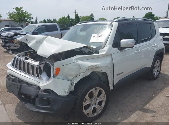 ZACCJBDTXGPD11207 2016 JEEP RENEGADE White Առջևի ձախ երեք քառորդ տեսարան