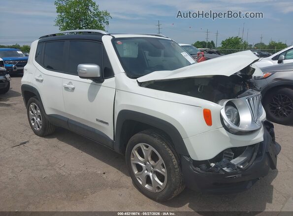 ZACCJBDTXGPD11207 2016 JEEP RENEGADE White Սալոնի հետևի տեսք