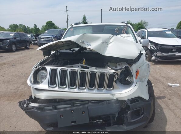 ZACCJBDTXGPD11207 2016 JEEP RENEGADE White Սարքավորումների վահանակի տեսք