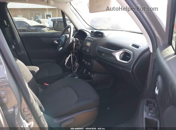 ZACNJAA17LPL49376 2020 JEEP RENEGADE Gray Front interior view