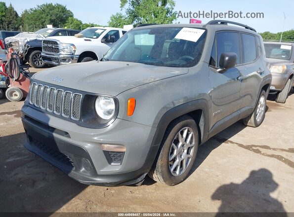 ZACNJAA17LPL49376 2020 JEEP RENEGADE Gray Front left