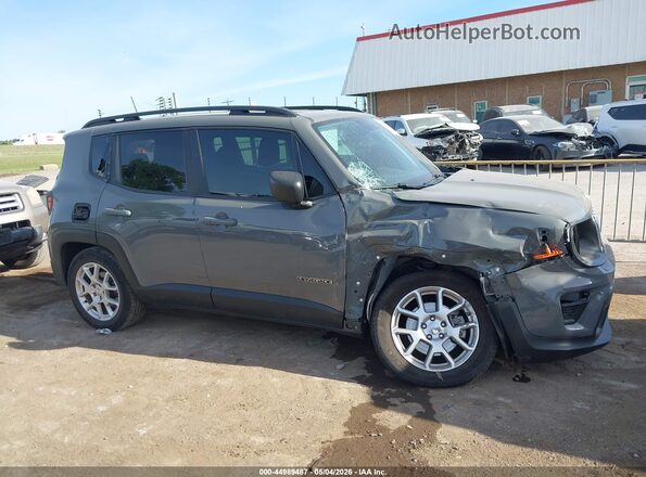 ZACNJAA17LPL49376 2020 JEEP RENEGADE Gray Rear interior view
