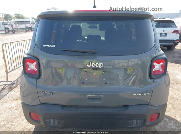 ZACNJAA17LPL49376 2020 JEEP RENEGADE Gray 