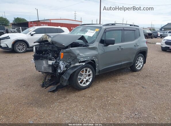 ZACNJAA19LPL39125 2020 JEEP RENEGADE Серый Передняя левая четверть