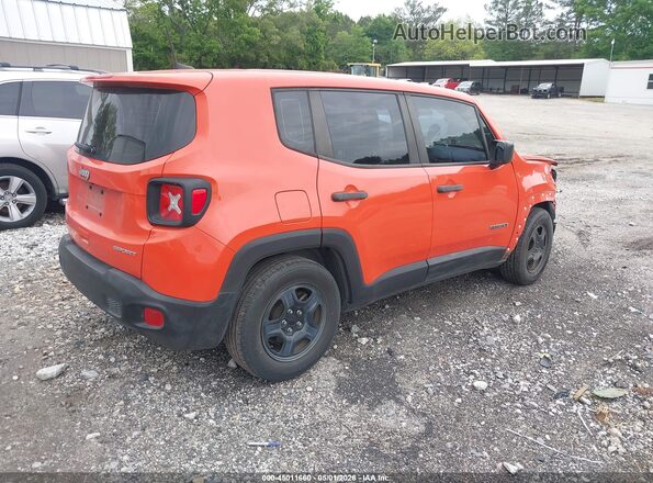 ZACNJAAB1LPM01710 2020 JEEP RENEGADE Оранжевый 