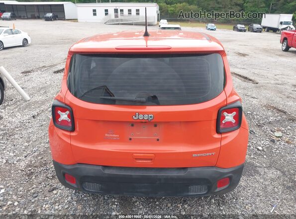 ZACNJAAB1LPM01710 2020 JEEP RENEGADE Оранжевый 