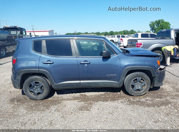 ZACNJAAB3LPL64952 2020 JEEP RENEGADE Blue სალონის 360-გრადუსიანი ხედი