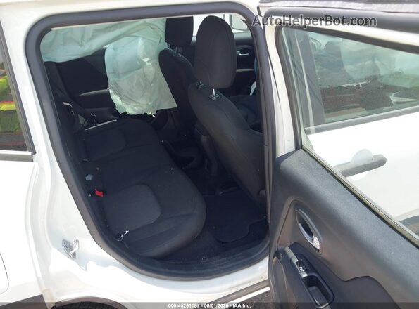 ZACNJAAB4KPK14637 2019 JEEP RENEGADE White Vista de la etiqueta del VIN