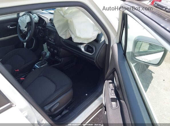 ZACNJAAB4KPK14637 2019 JEEP RENEGADE White Vista interior delantera