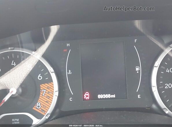 ZACNJAAB4KPK14637 2019 JEEP RENEGADE White Vista de los asientos traseros