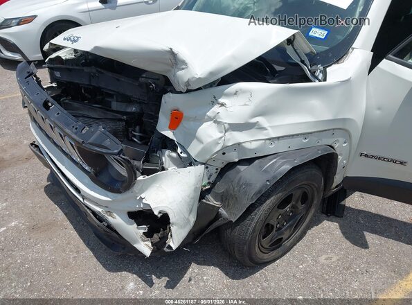 ZACNJAAB4KPK14637 2019 JEEP RENEGADE White Vista frontal