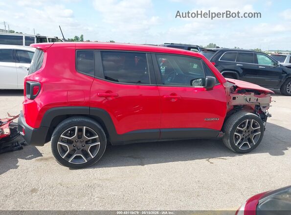 ZACNJAAB4LPL72476 2020 JEEP RENEGADE Red Սալոնի 360 աստիճան տեսք