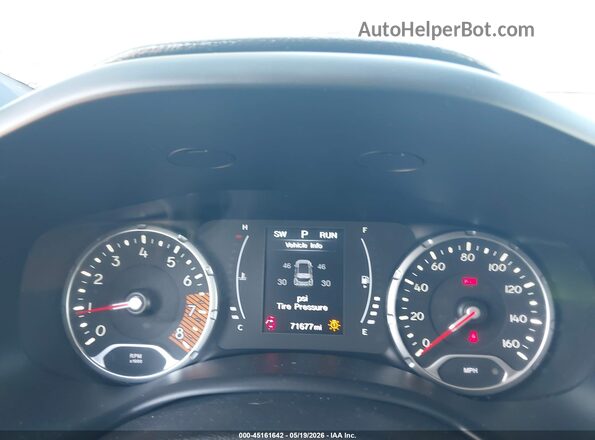 ZACNJAAB5LPL81011 2020 JEEP RENEGADE Blue Widok tylnych siedzeń