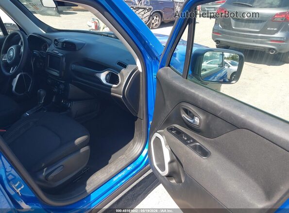 ZACNJAAB5LPL81011 2020 JEEP RENEGADE Blue Widok wnętrza z przodu