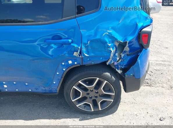 ZACNJAAB5LPL81011 2020 JEEP RENEGADE Blue Widok z przodu
