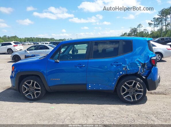 ZACNJAAB5LPL81011 2020 JEEP RENEGADE Blue Widok wnętrza 360 stopni