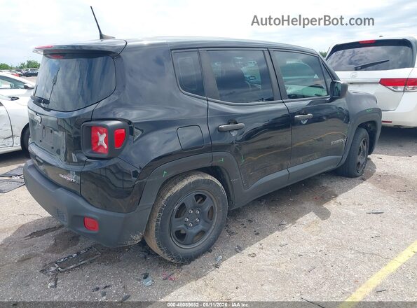 ZACNJAAB8LPK93117 2020 JEEP RENEGADE Black Tył prawy