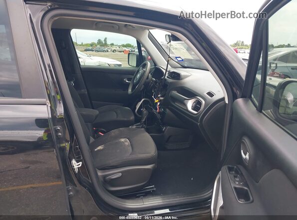 ZACNJAAB8LPK93117 2020 JEEP RENEGADE Black Widok wnętrza z przodu