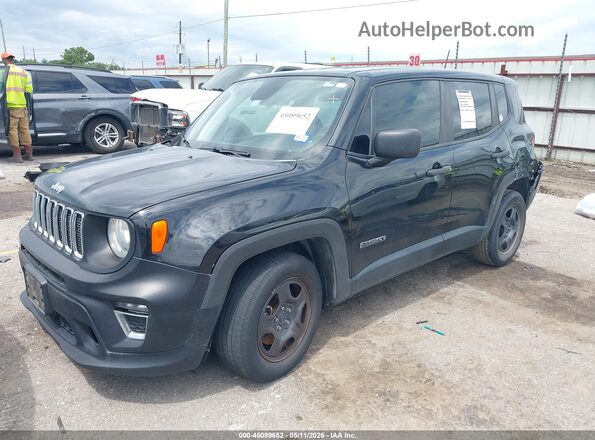 ZACNJAAB8LPK93117 2020 JEEP RENEGADE Black Przód lewy