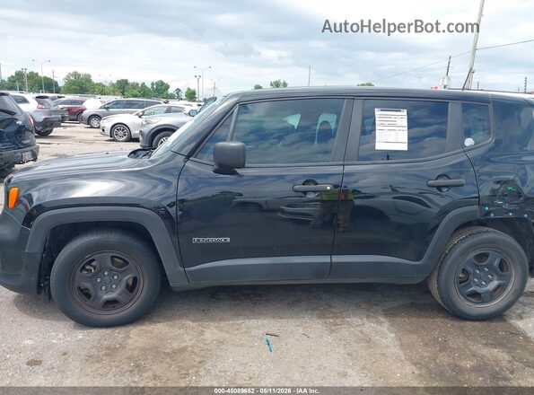 ZACNJAAB8LPK93117 2020 JEEP RENEGADE Black Widok wnętrza 360 stopni