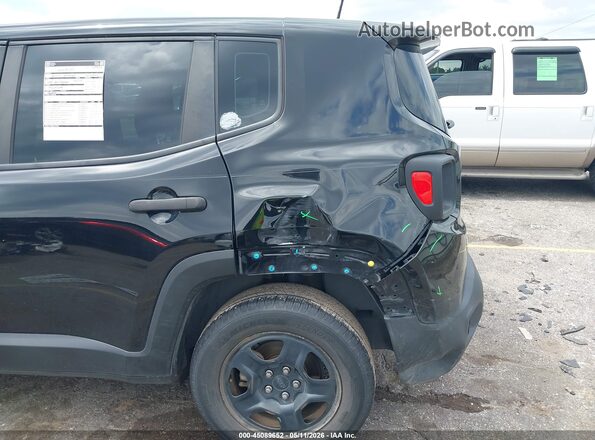 ZACNJAAB8LPK93117 2020 JEEP RENEGADE Black Widok z przodu