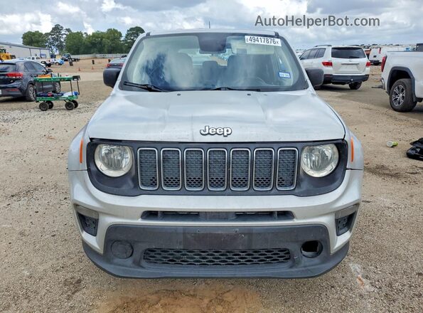 ZACNJAAB9KPK15475 2019 JEEP RENEGADE Silver წინა ხედი