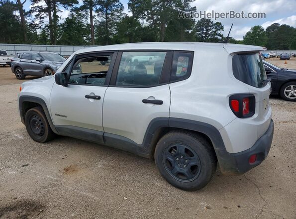 ZACNJAAB9KPK15475 2019 JEEP RENEGADE Silver უკანა მარცხენა