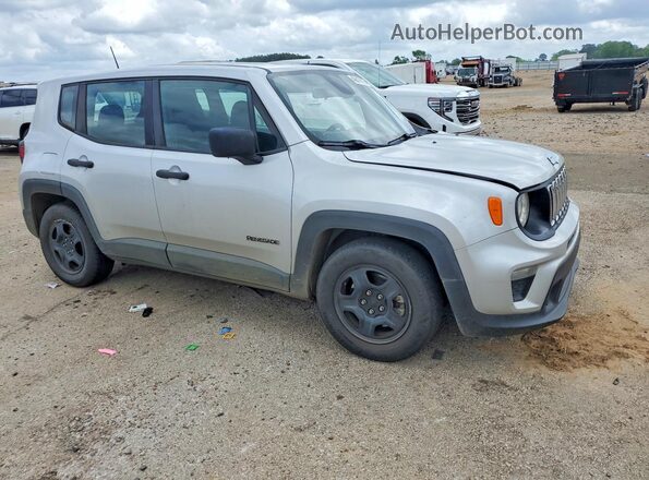 ZACNJAAB9KPK15475 2019 JEEP RENEGADE Silver წინა მარჯვენა