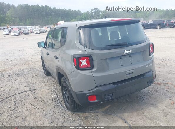 ZACNJAABXLPL35920 2020 JEEP RENEGADE Gray Задня ліва чверть