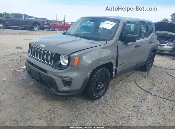 ZACNJAABXLPL35920 2020 JEEP RENEGADE Gray Передня ліва чверть