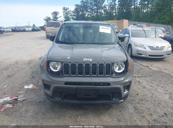ZACNJAABXLPL35920 2020 JEEP RENEGADE Gray Вид щитка приладів